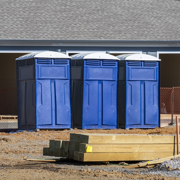 how can i report damages or issues with the portable toilets during my rental period in Lost Creek West Virginia